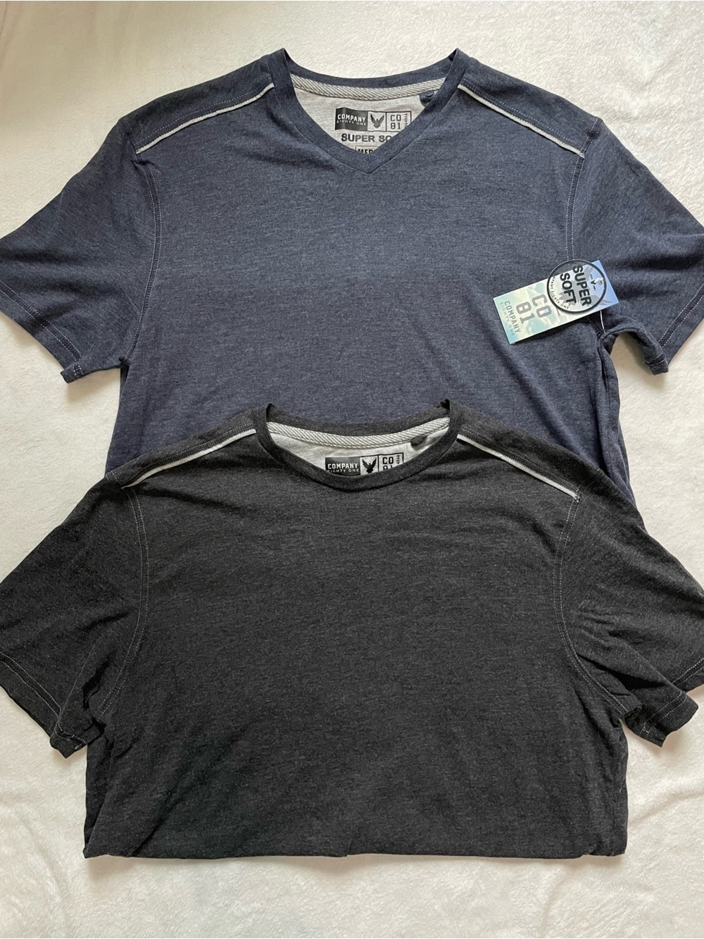 American Eagle Outfitters Short Sleeve Tees - Navy & Charcoal